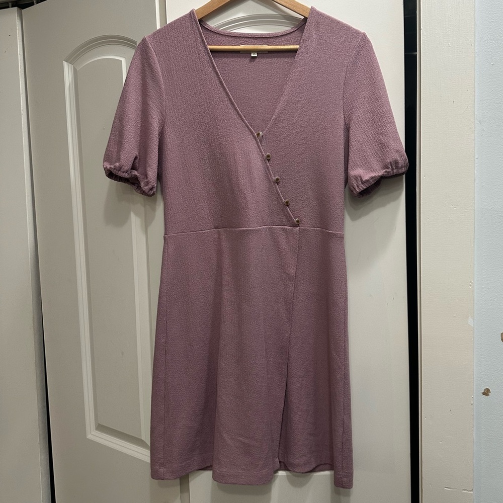 MADEWELL Pink Wrap dress